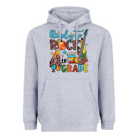 Heather Grey ready to rock 4th grade Heavyweight Hoodie - JahusDesignShop
