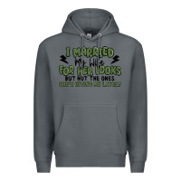 Rock i married my wife for her looks Premium Hoodie - MaliasSmallBusiness