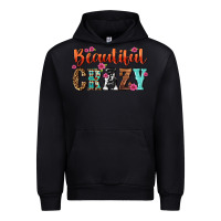 Black beautiful crazy Urban Hoodie - NancyCooperArtShop