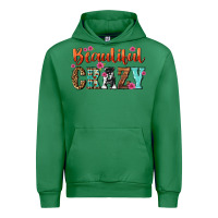Emerald beautiful crazy Urban Hoodie - NancyCooperArtShop
