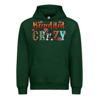 Foreset Green beautiful crazy Urban Hoodie - NancyCooperArtShop