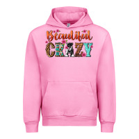 Fuchsia Pink beautiful crazy Urban Hoodie - NancyCooperArtShop