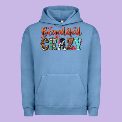 Beautiful Crazy Urban Hoodie Designed By Nancycooperartshop