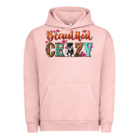 Pigment Salmon beautiful crazy Urban Hoodie - NancyCooperArtShop