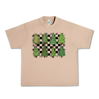 Burro checkered trees Urban Heavy Tee - MaliasSmallBusiness