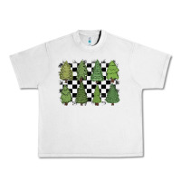 Lunar Rock checkered trees Urban Heavy Tee - MaliasSmallBusiness