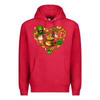 Cardinal St Patricks heart Premium Hoodie - AdoDesignShop