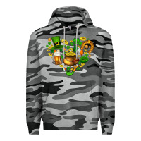 Slate Camo St Patricks heart Premium Hoodie - AdoDesignShop