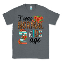Charcoal Heather i was normal two kids ago Classic Tee - texasbilliewilder