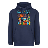 Navy ready to rock 1st grade Heavyweight Hoodie - JahusDesignShop