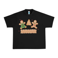 Black gingerbread christmas Urban Heavy Tee - MaliasSmallBusiness