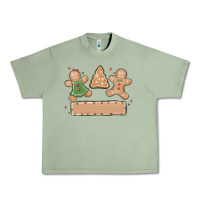 Oil Green gingerbread christmas Urban Heavy Tee - MaliasSmallBusiness