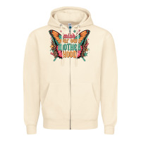 Sandshell mind your own motherhood Zipper Hoodie - Zillion Design Studio