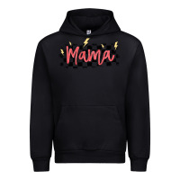 Black checkered mama Urban Hoodie - MaliasSmallBusiness