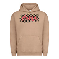 Pigment Burro checkered mama Urban Hoodie - MaliasSmallBusiness