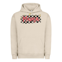 Pigment French Oak checkered mama Urban Hoodie - MaliasSmallBusiness