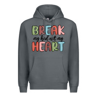 Rock break my bed not my heart Premium Hoodie - MaliasSmallBusiness
