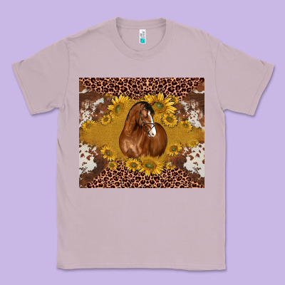 Horse Classic Tee Designed By Barkaloodesign