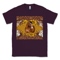Plum horse Classic Tee - BarkalooDesign