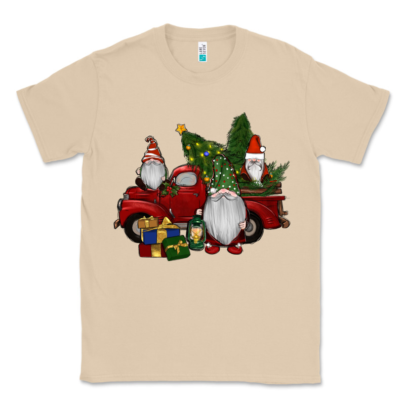 Christmas Gnomes With Truck Classic Tee by RanaPortraitStore | Teevron