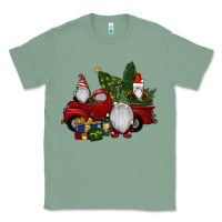 Sage christmas gnomes with truck Classic Tee - RanaPortraitStore