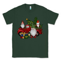 Sports Green christmas gnomes with truck Classic Tee - RanaPortraitStore