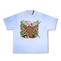 Grape Ice christmas reindeer Urban Heavy Tee - MaliasSmallBusiness