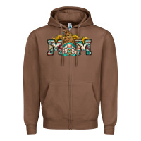 Chestnut mom gnome Zipper Hoodie - Zillion Design Studio