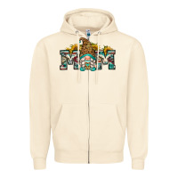 Sandshell mom gnome Zipper Hoodie - Zillion Design Studio