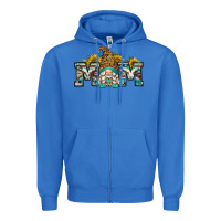 True Royal mom gnome Zipper Hoodie - Zillion Design Studio