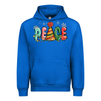 Cobalt peace Urban Hoodie - MaliasSmallBusiness