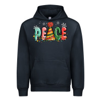 Navy peace Urban Hoodie - MaliasSmallBusiness