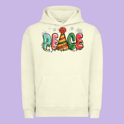 Peace Urban Hoodie Designed By Maliassmallbusiness