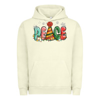 Pigment Pistachio peace Urban Hoodie - MaliasSmallBusiness