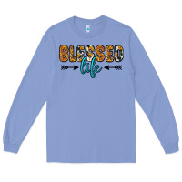 Colony Blue blessed life Long Sleeve Tee - Zillion Design Studio