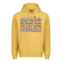 Antique Gold ambitchous (adj.) the need to become the best bitc Premium Hoodie - MaliasSmallBusiness