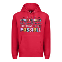 Cardinal ambitchous (adj.) the need to become the best bitc Premium Hoodie - MaliasSmallBusiness