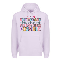 Lilac ambitchous (adj.) the need to become the best bitc Premium Hoodie - MaliasSmallBusiness