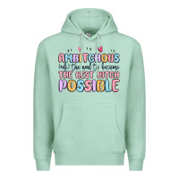 Seafoam ambitchous (adj.) the need to become the best bitc Premium Hoodie - MaliasSmallBusiness