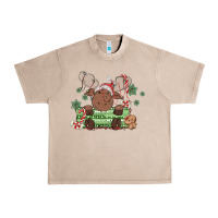 French Oak christmas reindeer Urban Heavy Tee - MaliasSmallBusiness