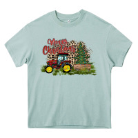 Arona merry Christmas tractor tree Heavy Core Tee - CowhideDigitalArt