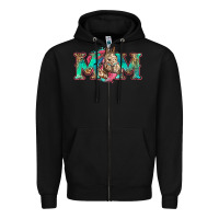 Black mom horse Zipper Hoodie - Zillion Design Studio