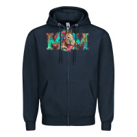 Navy mom horse Zipper Hoodie - Zillion Design Studio
