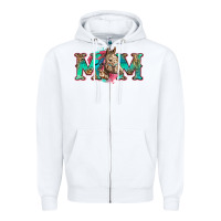 White mom horse Zipper Hoodie - Zillion Design Studio