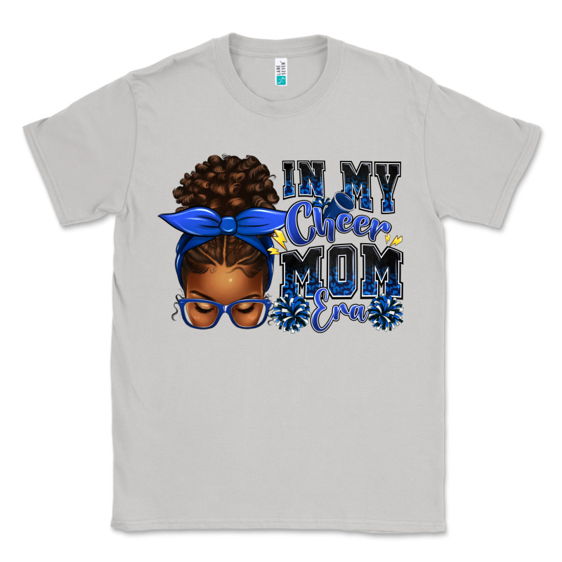 In My Cheer Mom Era Afro Messy Bun Classic Tee by texasbilliewilder | Teevron