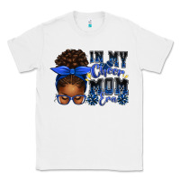 White in my cheer mom era afro messy bun Classic Tee - texasbilliewilder