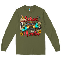 Army Green school bus monitor Long Sleeve Tee - texasbilliewilder