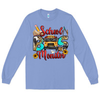 Colony Blue school bus monitor Long Sleeve Tee - texasbilliewilder