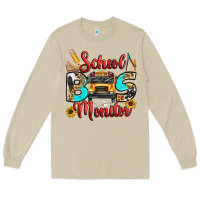 Mushroom school bus monitor Long Sleeve Tee - texasbilliewilder