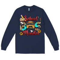 Navy school bus monitor Long Sleeve Tee - texasbilliewilder